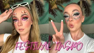 FESTIVAL MAKE UP IDEAS | THIS VIDEO IS A HOT MESS #CHAOTICENERGY