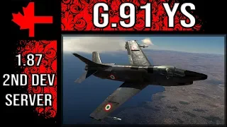 War Thunder 2ⁿᵈ Dev Server - Update 1.87 - G.91 YS