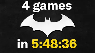 [WR] Batman: Arkham Anthology Speedrun (Any%) in 5:48:36 IGT