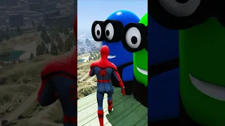 GTA 5 Epic Ragdolls/Spiderman Funny Compilation (GTA5, Euphoria Physics,Funny Moments)#shorts #gta5