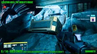 Destiny - All Dead Ghost & Gold Chest Locations - Moon Collectible Guide - Ghost Hunter Achievement