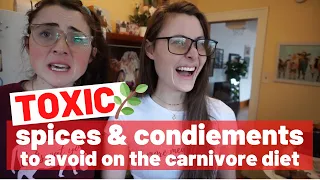 CARNIVORE DIET SPICES & CONDIMENTS | Toxic Spices To Avoid