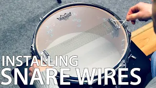 Installing Snare Wires