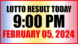 Lotto Result Today 9pm Draw February 5, 2024 Swertres Ez2 Pcso