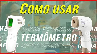 Como Usar Termômetro Infravermelho Digital , de forma rápida e fácil | Dica Proaenf