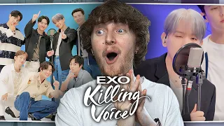 VOCAL KINGS! (EXO Killing Voice - Growl, MAMA, Butterfly Girl, Cream Soda, Sing For You | Reaction)