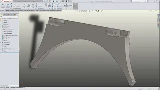 SOLIDWORKS 2019 - ATTACHING THE LID TO THE CONTAINER FOR COFFEE - COFFEE MACHINE