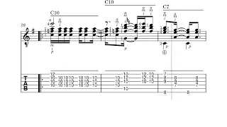 Deve ser Amor ( Baden Powell ) - chitarra tutorial score