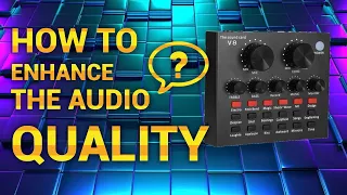 V8 Sound Card Audio Enhancements / (Q&A on charging your V8)
