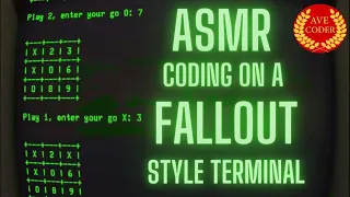 Tic Tac Toe in C - Coding on a Fallout-style terminal