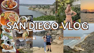 SAN DIEGO TRAVEL VLOG 2021: amazing restaurants/food, La Jolla, Coronado Island & more sightseeing!