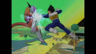 Vegeta vs Frieza while the world slowly collapses in on itself