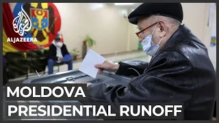 Moldova torn between Russia and West in presidential runoff