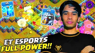 GILAA!!!!! 🇮🇩ET ESPORTS FULL POWER MELAWAN TIM KUAT DARI 🇵🇭FILIPINA - WAR TH 15 | COC INDONESIA