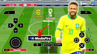 Kerenn!! eFootball T4G 2023 Edisi FIFA World Cup Qatar 2022 Full Update Graphics HD