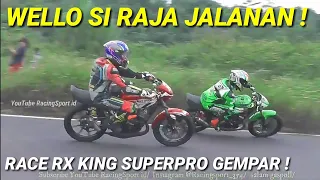 WAWAN WELLO BIKIN TAKJUB DI RACE RX KING SUPERPRO ROAD RACE MIJEN 2021 !