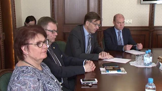 Артур Парфенчиков встретился с делегацией Северной Финляндии