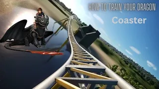 UNIVESALS EPIC UNIVERSE: HOW TO TRAIN YOUR DRAGON COASTER POV