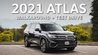 2021 Volkswagen Atlas 3.6 Execline Walkaround and Virtual Test Drive