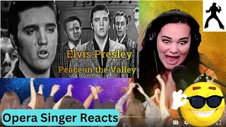 Opera Singer Reacts to Elvis Presley - Peace In The Valley | The Ed Sullivan Show