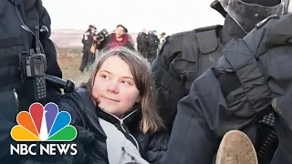 Greta Thunberg detained while protesting German coal mine