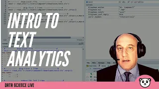 Data Science Live - Intro to Text Analytics