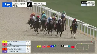 Gulfstream Park Carrera 6 - 30 de Abril 2023