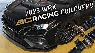 How easy is it to install coilovers on the VB WRX?