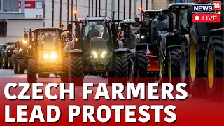 Czech Farmers Protest Live 2024 | Czech Farmers Protest Imports Of Ukrainian Agricultural Products