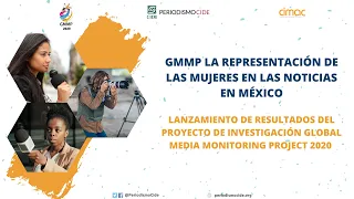 Lanzamiento de resultados del proyecto de investigación Global Media Monitoring Project 2020