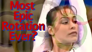 Most Epic Rotation Ever? Romania on Floor, Athens 2004