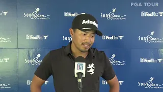 Satoshi Kodaira Japanese 2022 Sony Open in Hawaii Friday Flash Interview