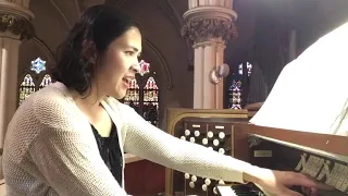 'Lord of All Hopefulness' - hymn on pipe organ