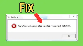 How To Fix Roblox ''Your Windows 7 System is Too Outdated''