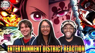 PEAK DEMON SLAYER! The Entertainment District Arc REACTION in 2 hours!