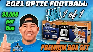 1 of 1 Rated Rookie! 2021 Optic Football Premium Box Set - $3,000!