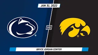 Halftime Highlights: Iowa at Penn State | Big Ten Basketball | Jan. 31, 2022