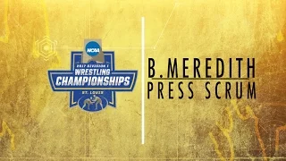 Bryce Meredith Advances to 141 Semi-Finals and becomes 2x All-American