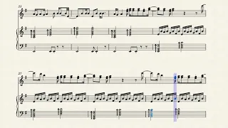 "Dangerous" - David Guetta/David Garrett. Score-Partitura Violin & Piano