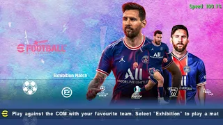 Efootball Pes 2023 PSPP English Version Peter Drury Latest Transfers Promotion Teams and Tatoo Added