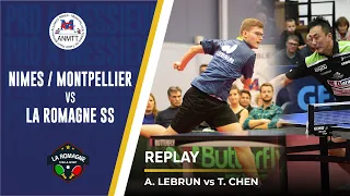 LEBRUN Alexis vs CHEN Tianyuan | Nimes/Montpellier vs La Romagne SS -  | PRO A