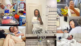 Week in the life of a mom | child support says he can't be found, speech therapy appt & mom life.