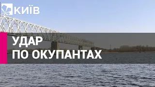 У районі залізничного мосту у Херсоні пролунали вибухи: що відомо?