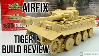 Airfix Tiger I 1:35 WW2 Build Review #panzer # tiger1