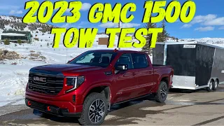 2023 GMC AT4 Tow Test