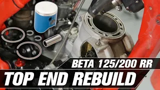 How To Rebuild the Top End on a Beta 125 RR & 200 RR