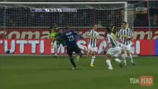 Maicon scores a beauty (Inter-Juventus 1-0 goal) 16/04/2010