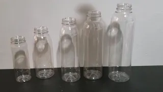 Round plastic juice bottles|How to seal the bottles