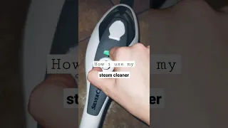 HOW I USE MY STEAM CLEANER #steamcleaner