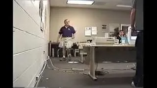 Student Smashes Computer in front of Teacher